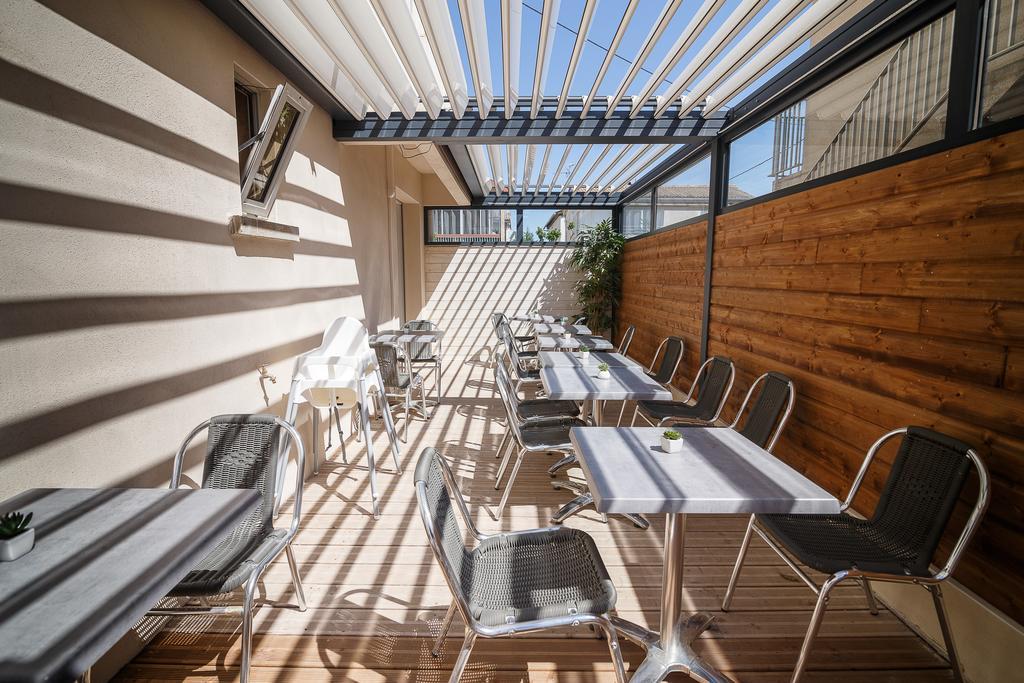 Hotel De La Plage Gruissan Bagian luar foto