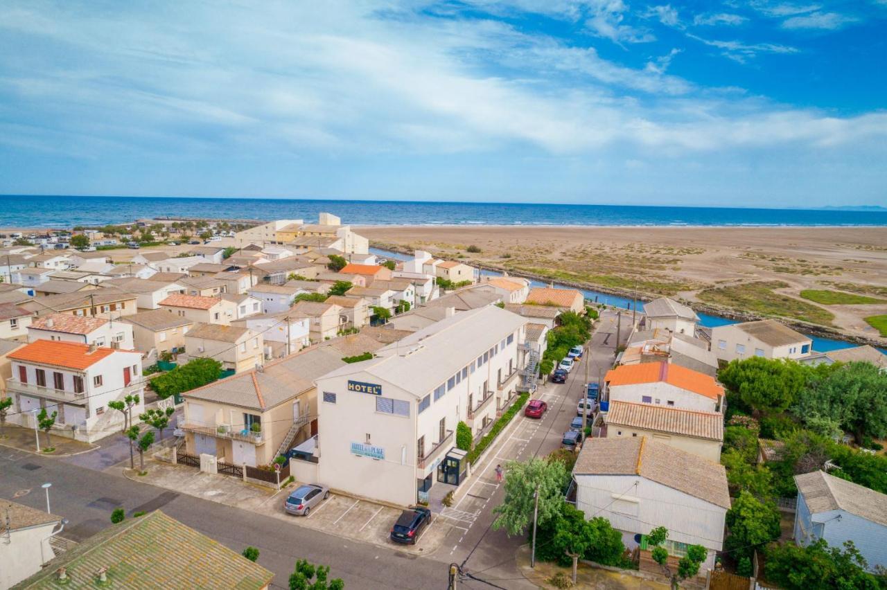 Hotel De La Plage Gruissan Bagian luar foto