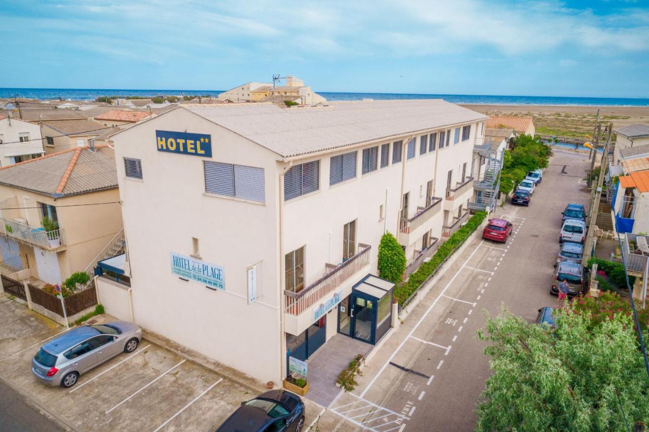 Hotel De La Plage Gruissan Bagian luar foto